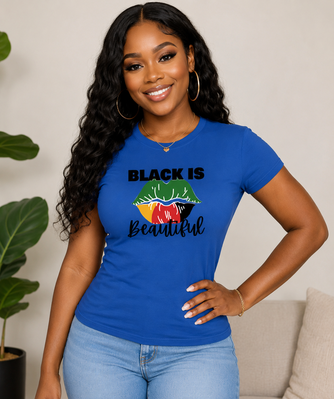 Black Is Beautiful Regular & Fitted T-Shirt