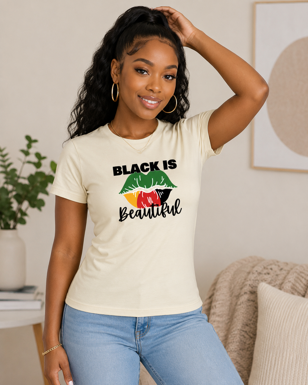 Black Is Beautiful Regular & Fitted T-Shirt