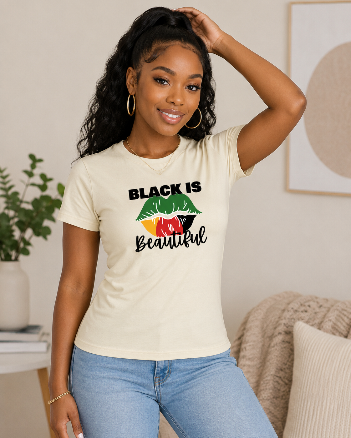 Black Is Beautiful Regular & Fitted T-Shirt