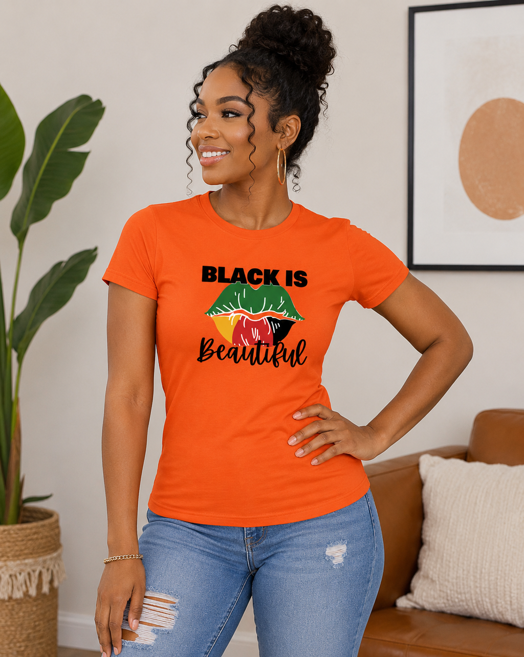 Black Is Beautiful Regular & Fitted T-Shirt