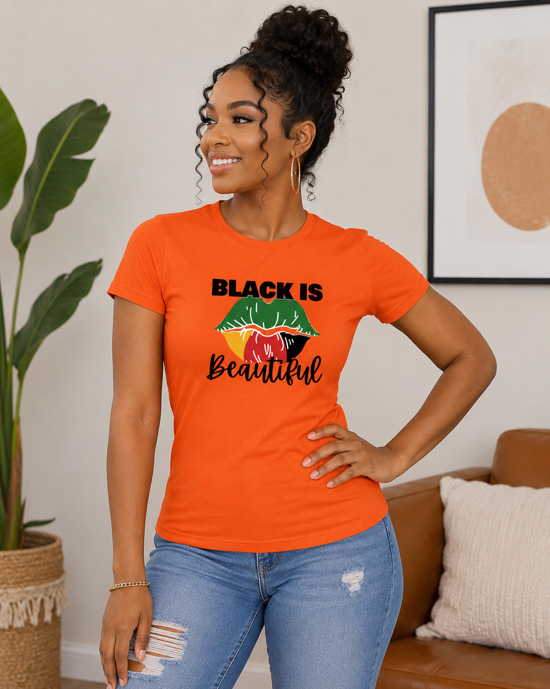 Black Is Beautiful Regular & Fitted T-Shirt