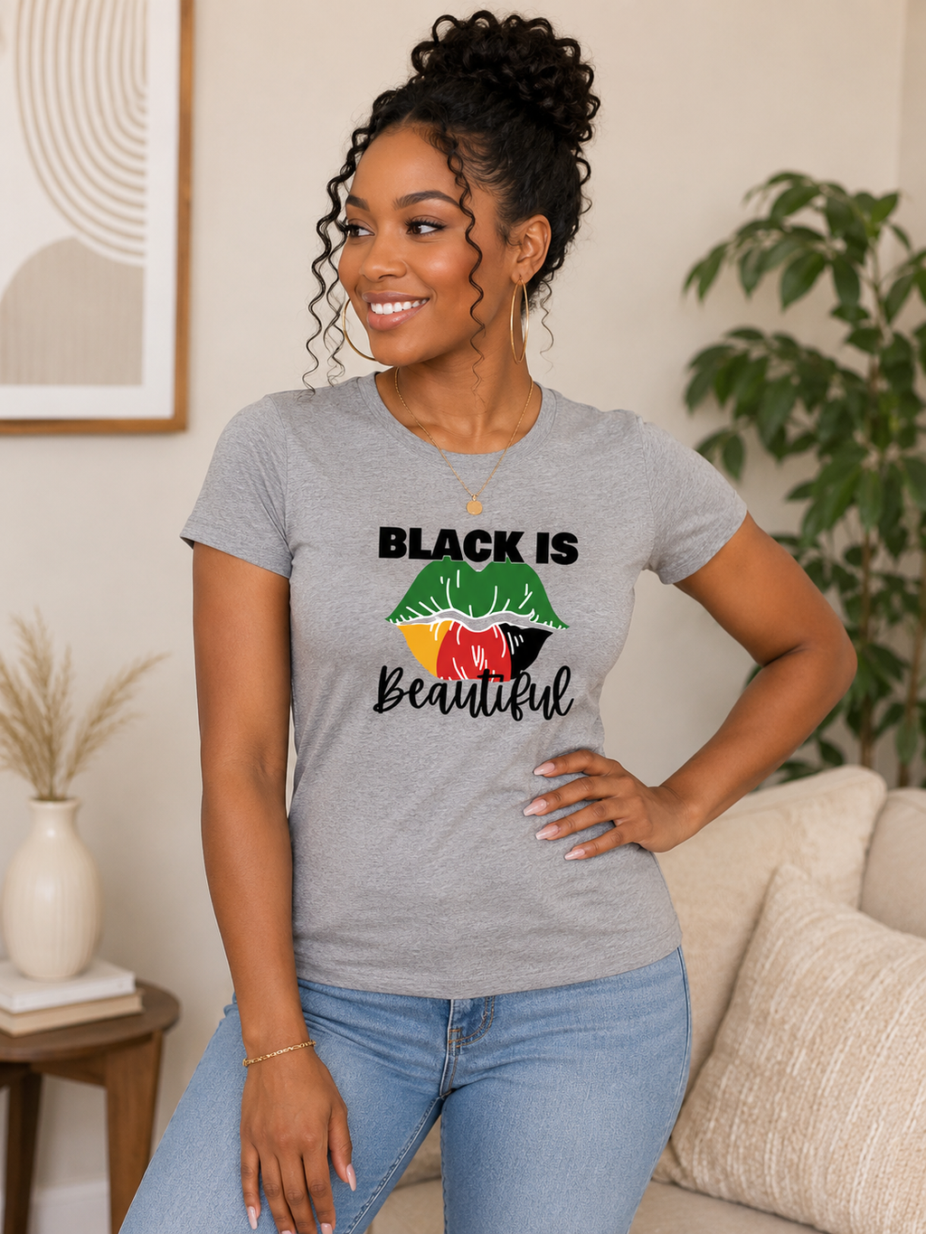 Black Is Beautiful Regular & Fitted T-Shirt