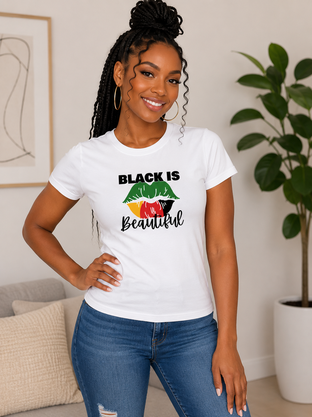 Black Is Beautiful Regular & Fitted T-Shirt