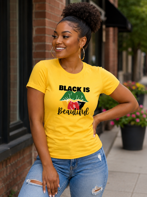 Black Is Beautiful Regular & Fitted T-Shirt