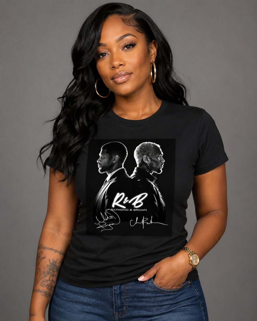 R & B Raymond & Brown Ladies Regular & Fitted T-Shirt