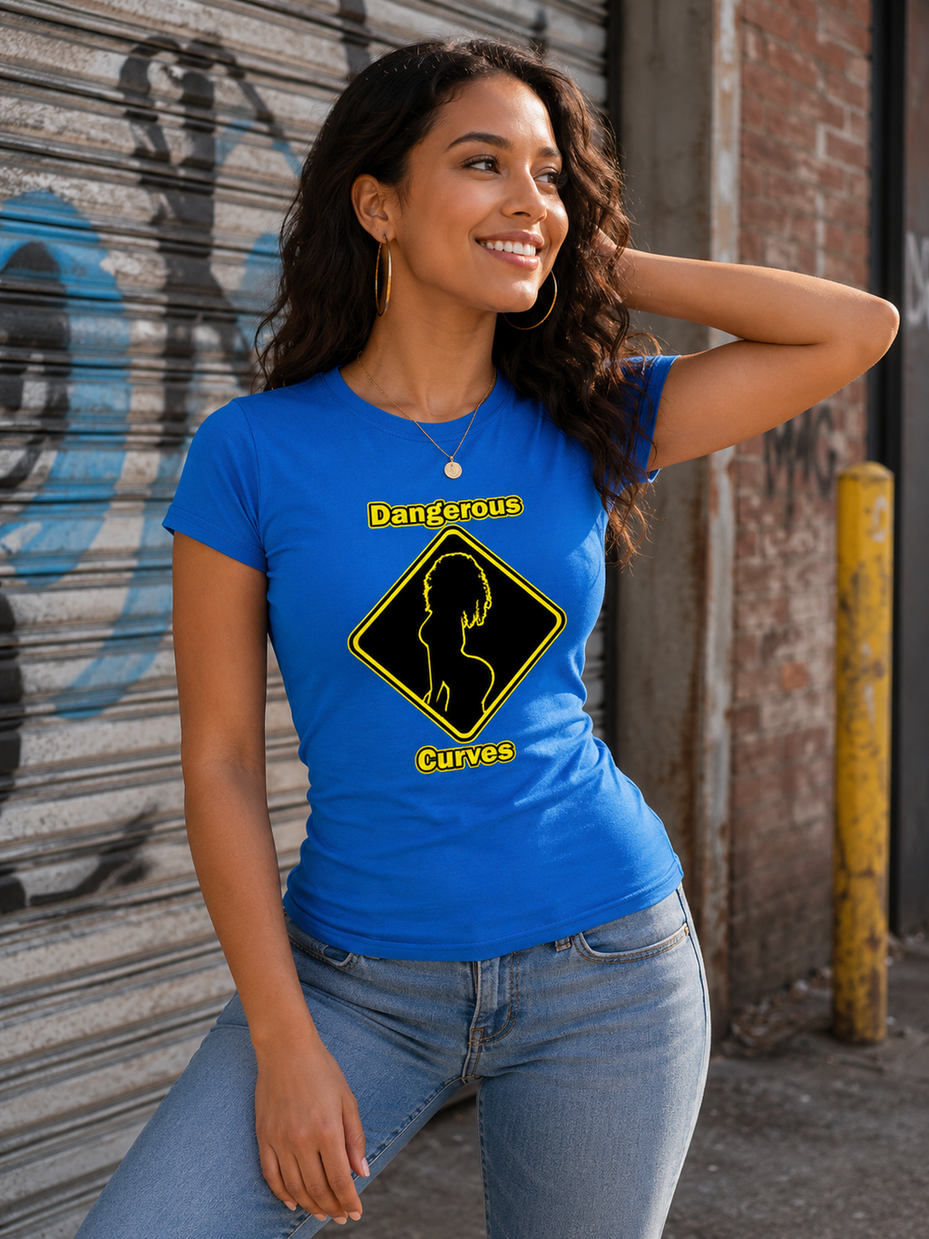 Dangerous Curves Regular & Fitted T-Shirt