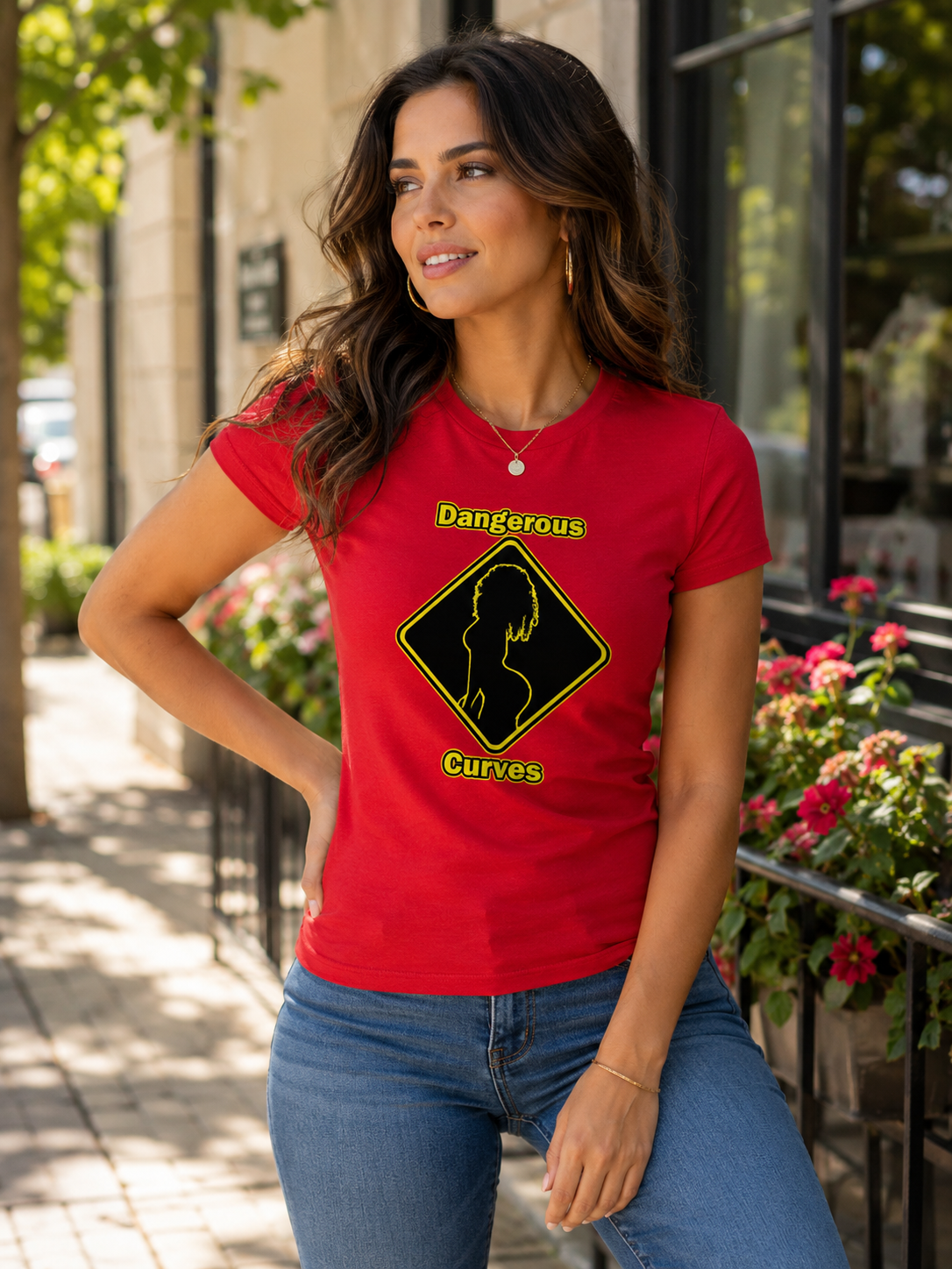Dangerous Curves Regular & Fitted T-Shirt
