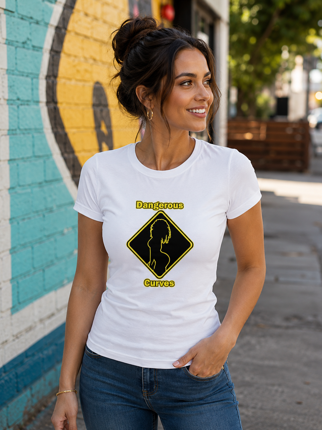 Dangerous Curves Regular & Fitted T-Shirt