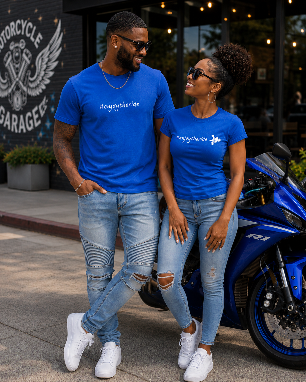 Enjoy The Ride Regular & Fitted T-Shirt