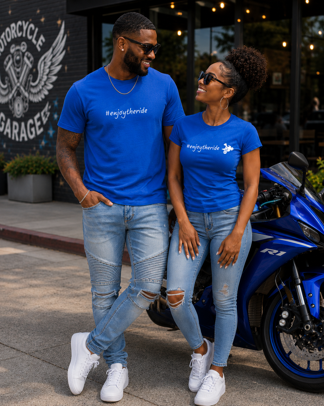 Enjoy The Ride Regular & Fitted T-Shirt
