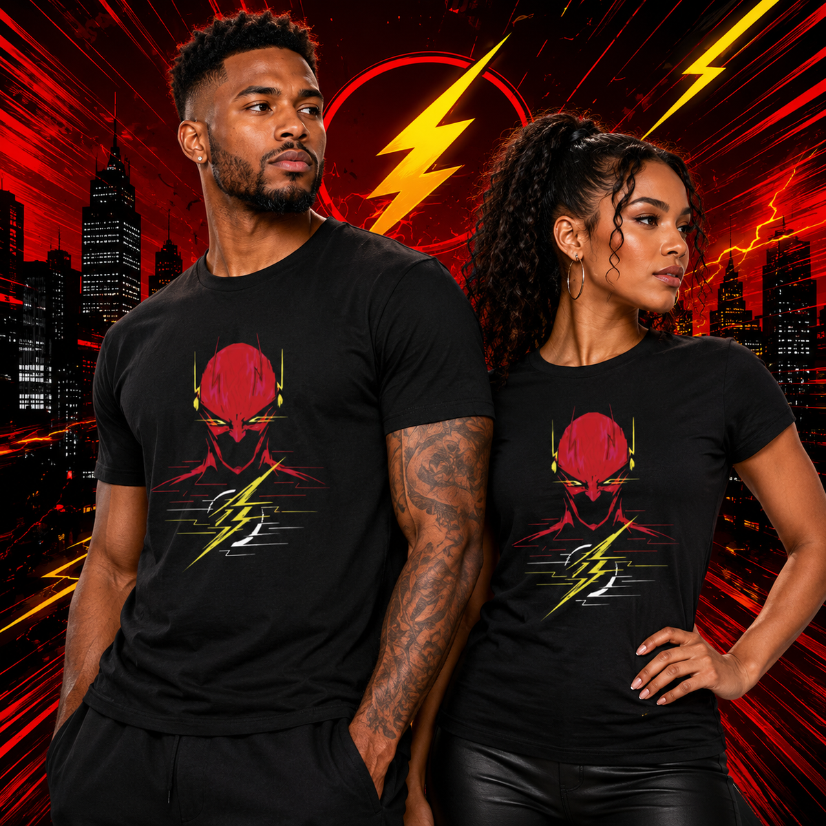 Comic Hero's & Villains - The Flash