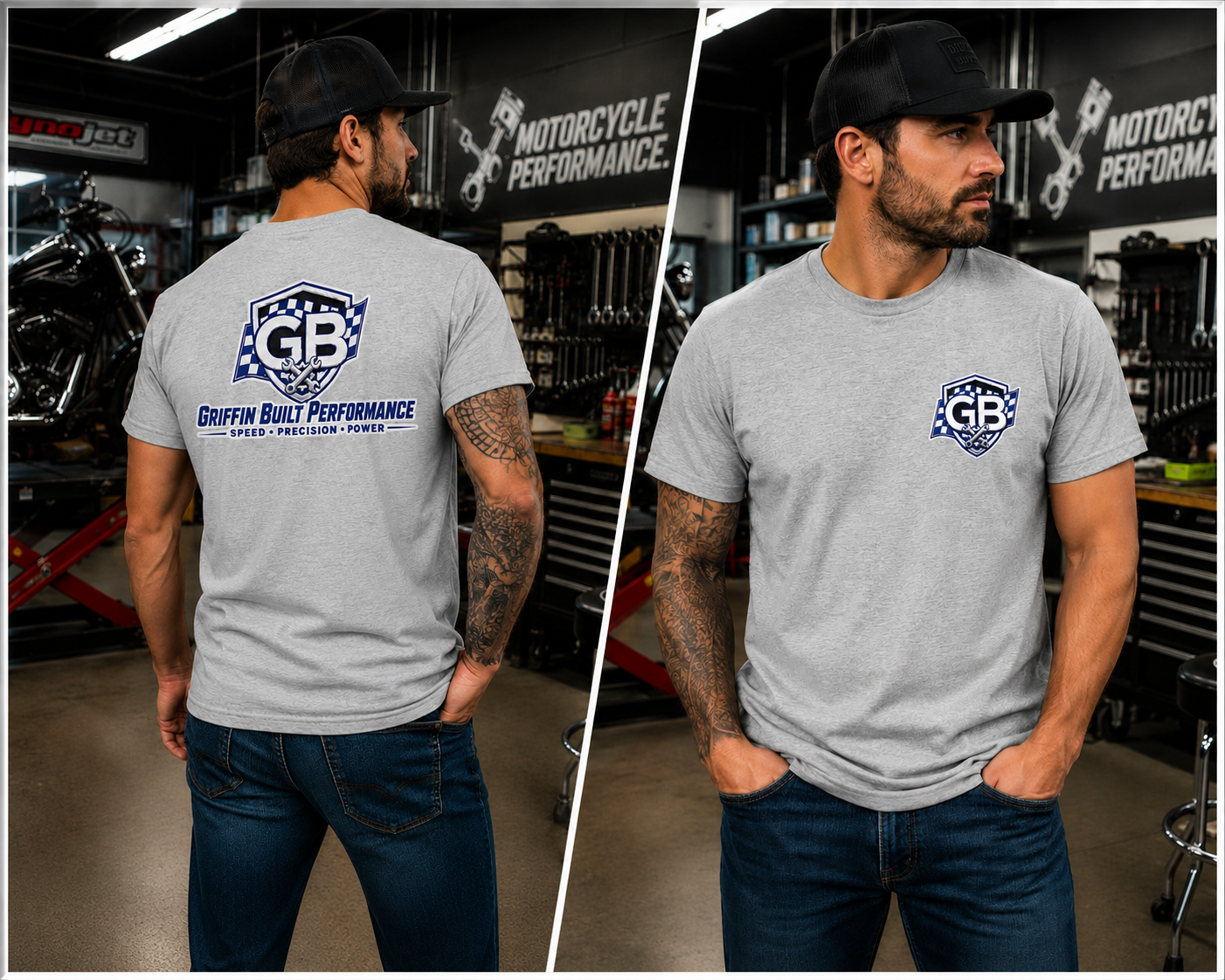 Griffith Built Performance Regular & Fitted T-Shirt