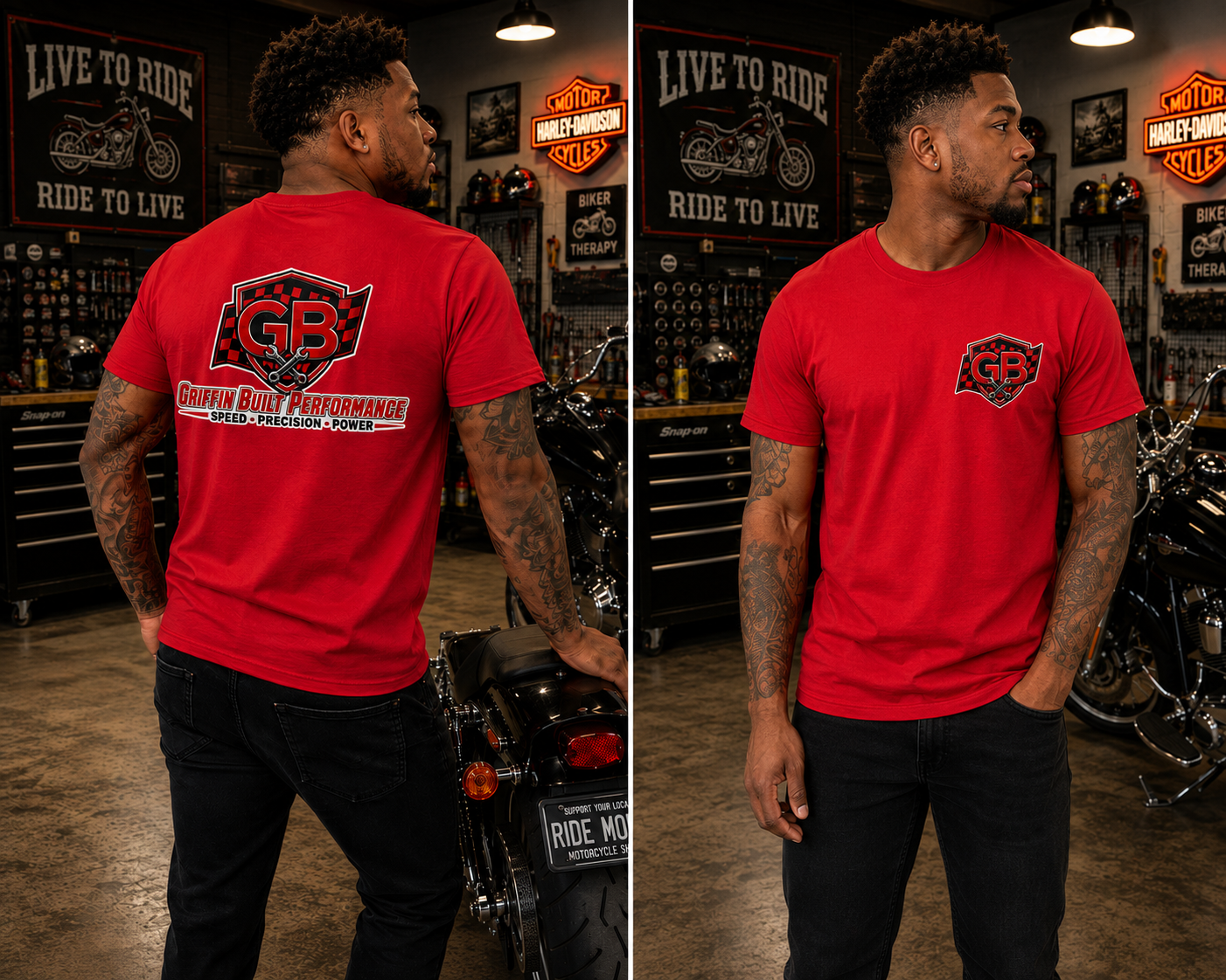 Griffith Built Performance Regular & Fitted T-Shirt