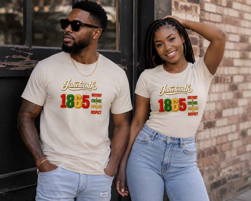Juneteenth: 1865 Regular & Fitted T-Shirt