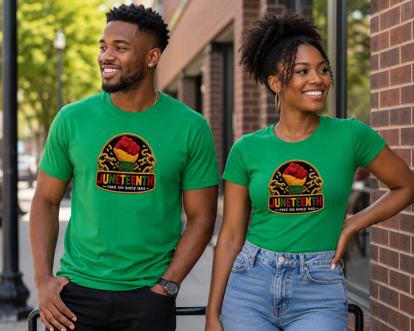 Juneteenth: Fresh Ish Regular & Fitted T-Shirt