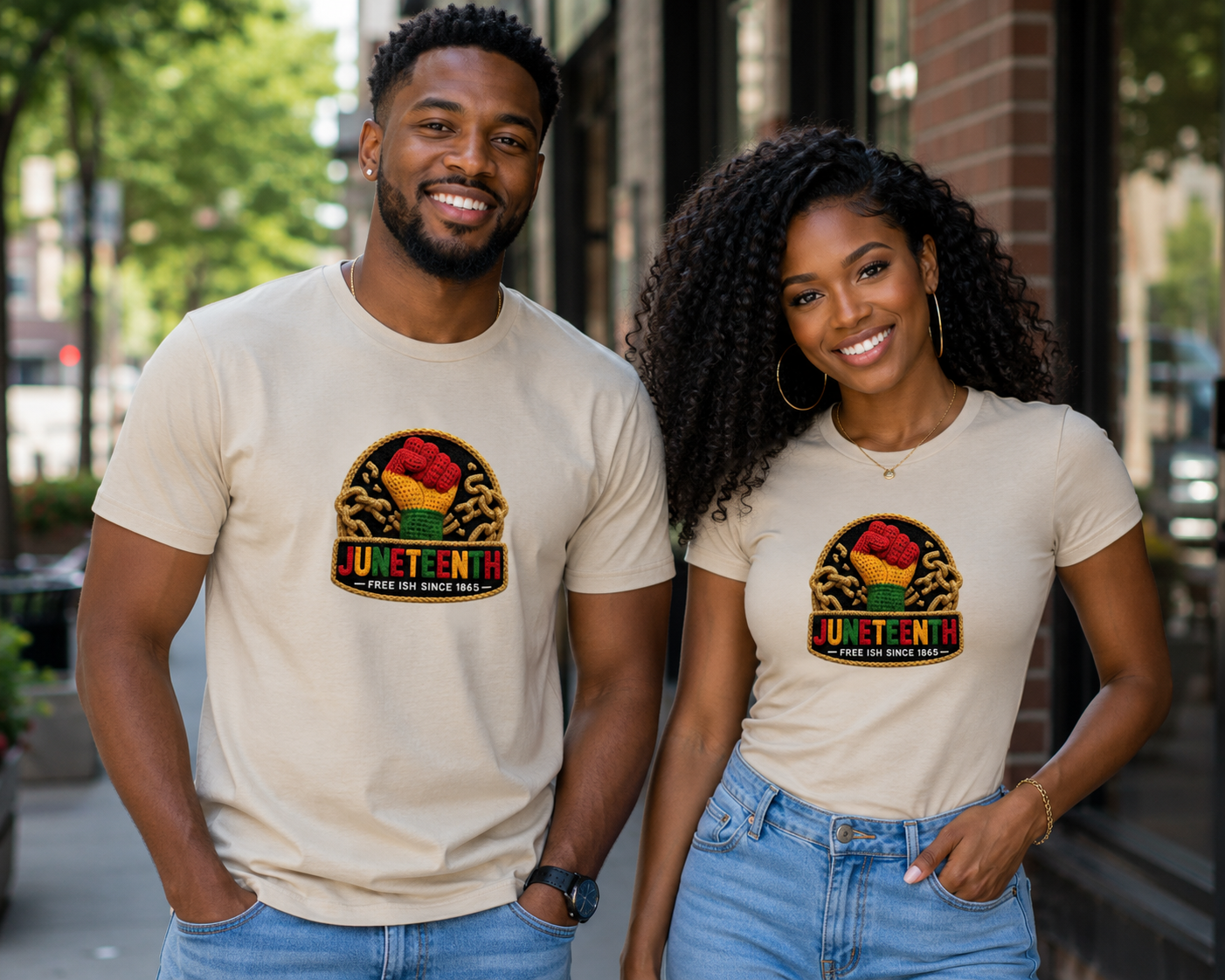Juneteenth: Fresh Ish Regular & Fitted T-Shirt