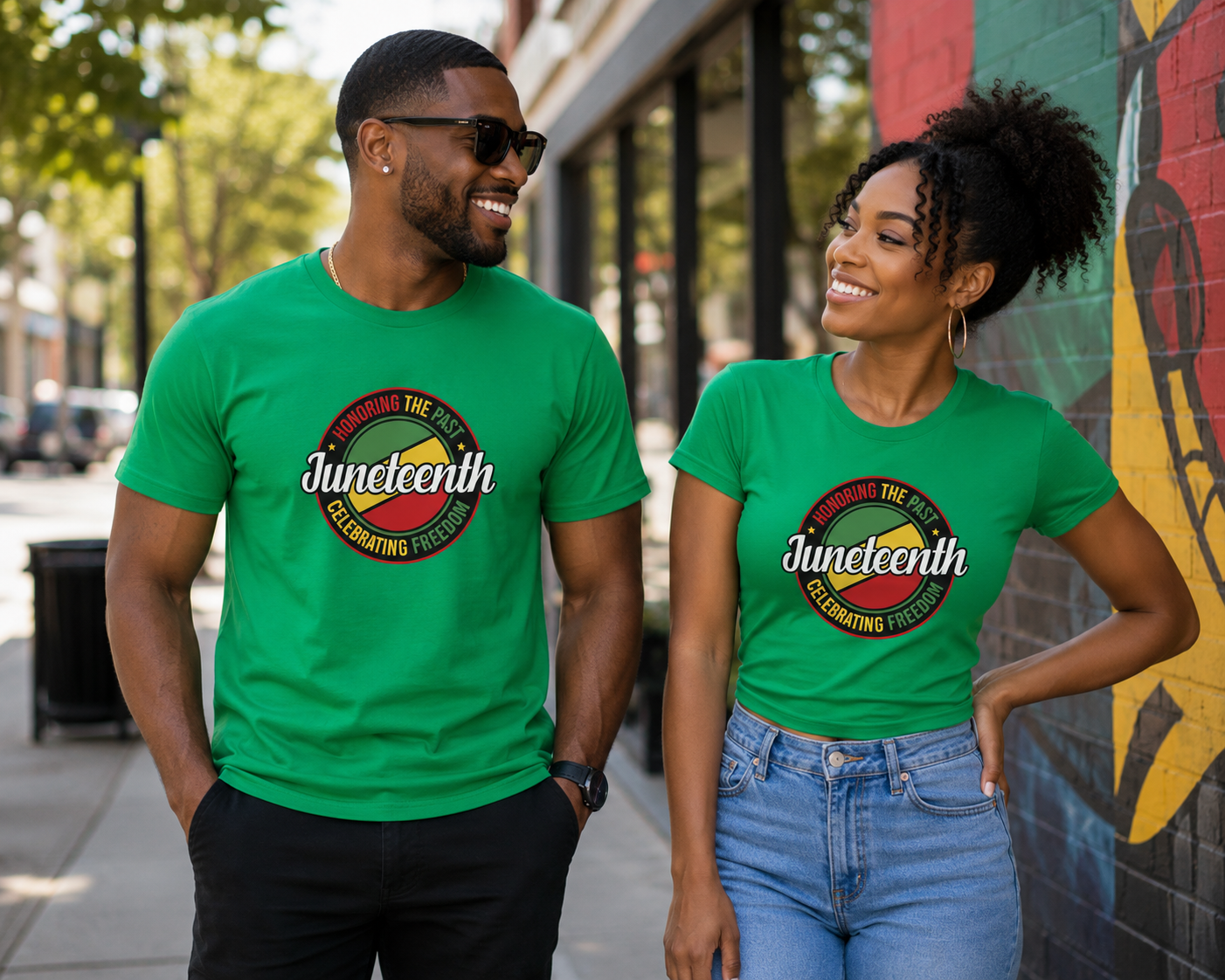 Juneteenth: Honoring The Past Regular & Fitted T-Shirt