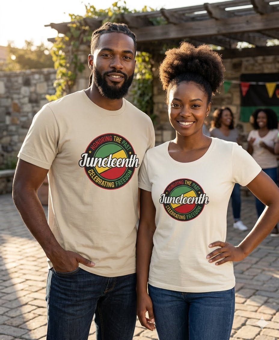 Juneteenth: Honoring The Past Regular & Fitted T-Shirt