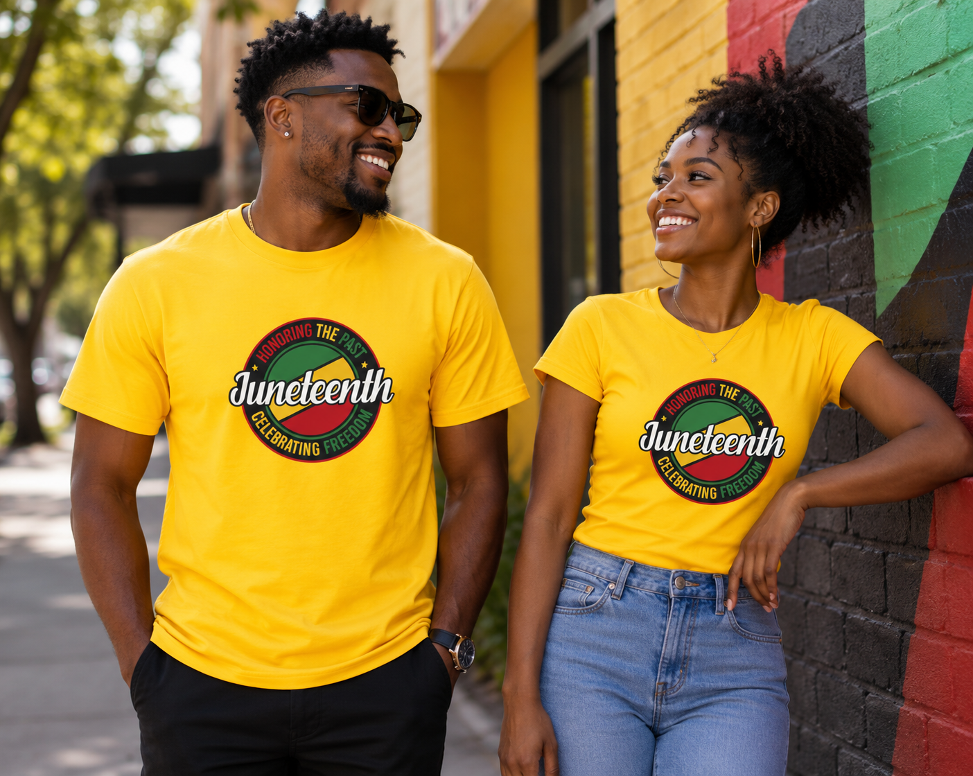 Juneteenth: Honoring The Past Regular & Fitted T-Shirt