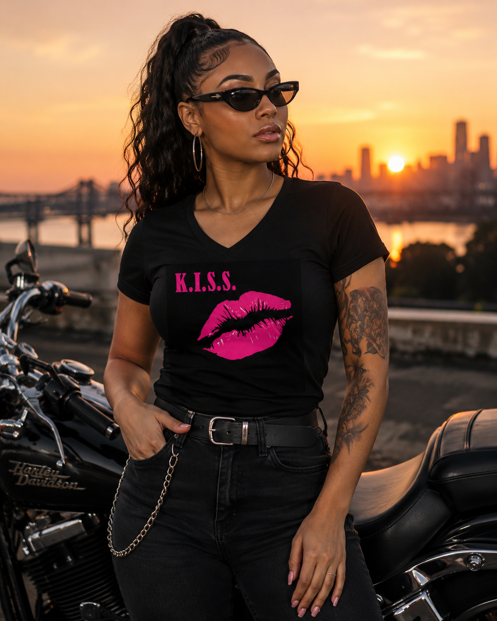 K.I.S.S. Regular & Fitted T-Shirt