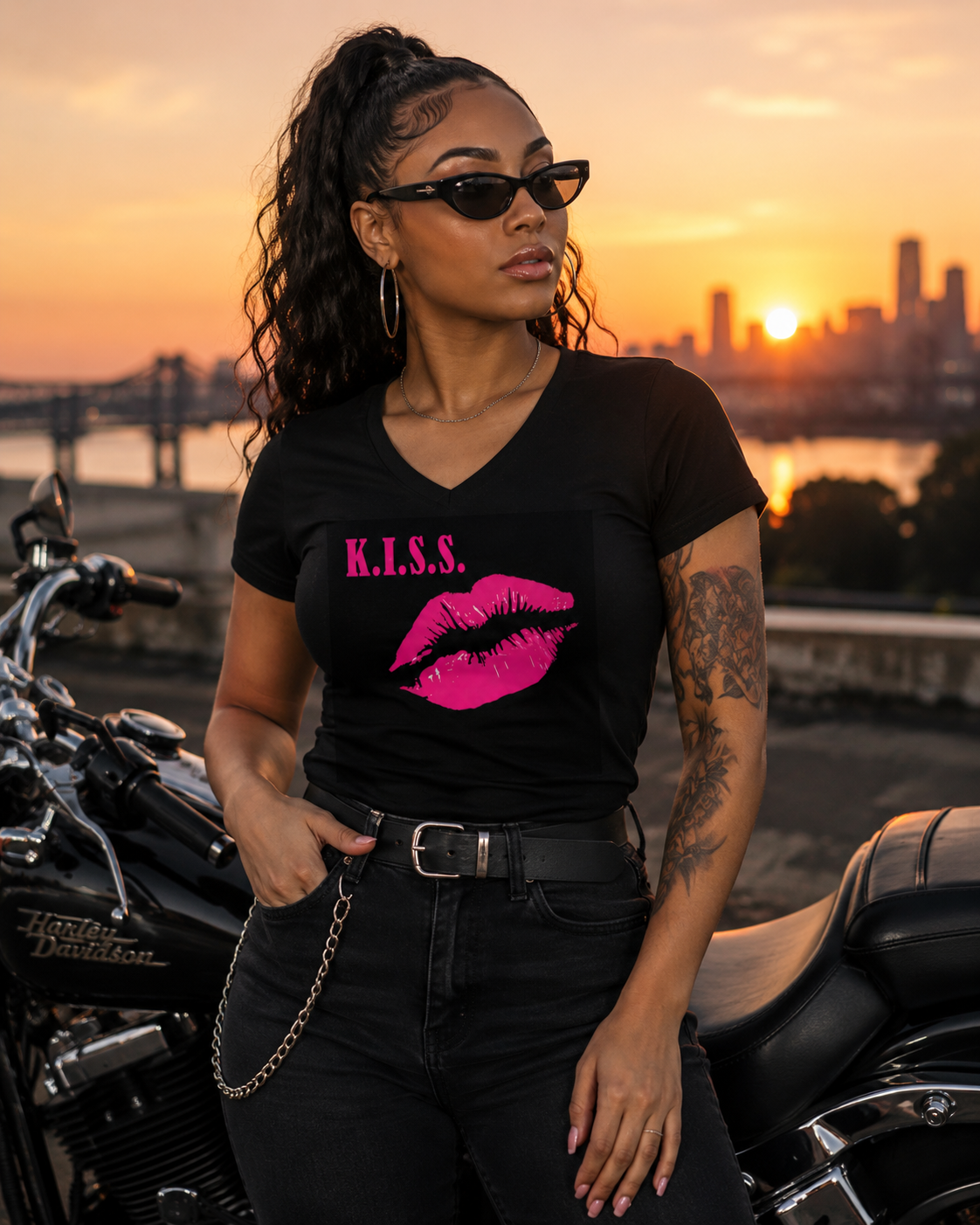K.I.S.S. Regular & Fitted T-Shirt