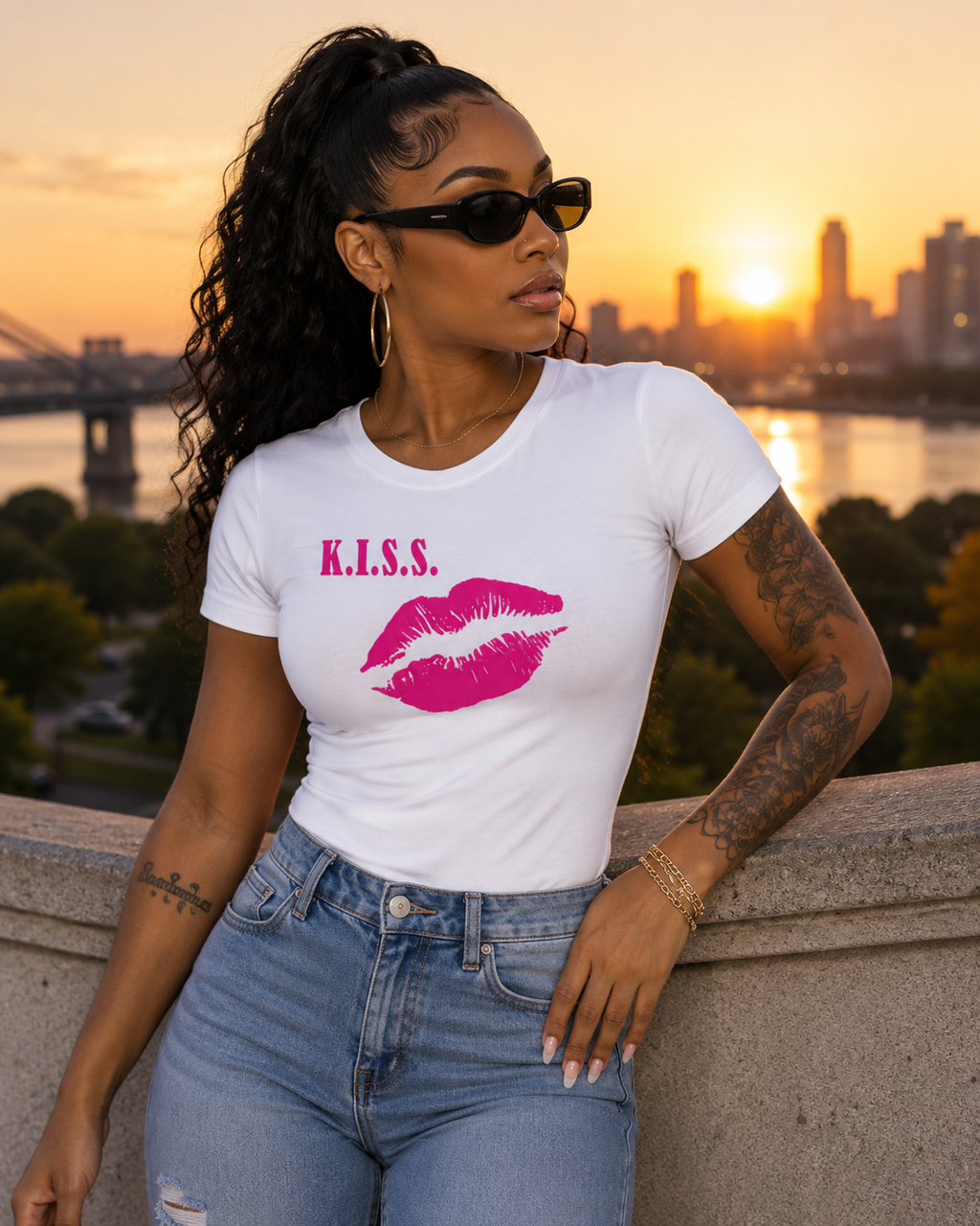 K.I.S.S. Regular & Fitted T-Shirt