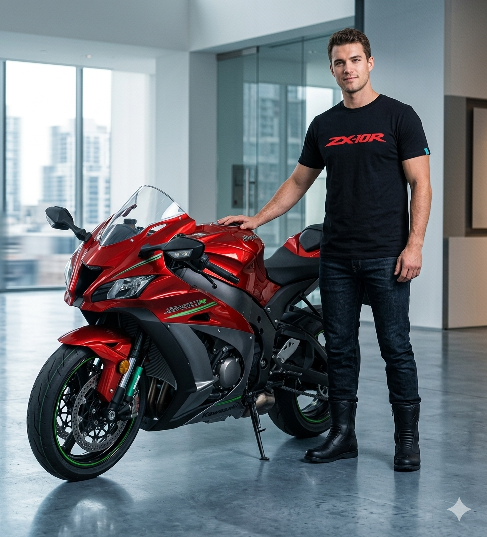 Red ZX10R Regular T-Shirt