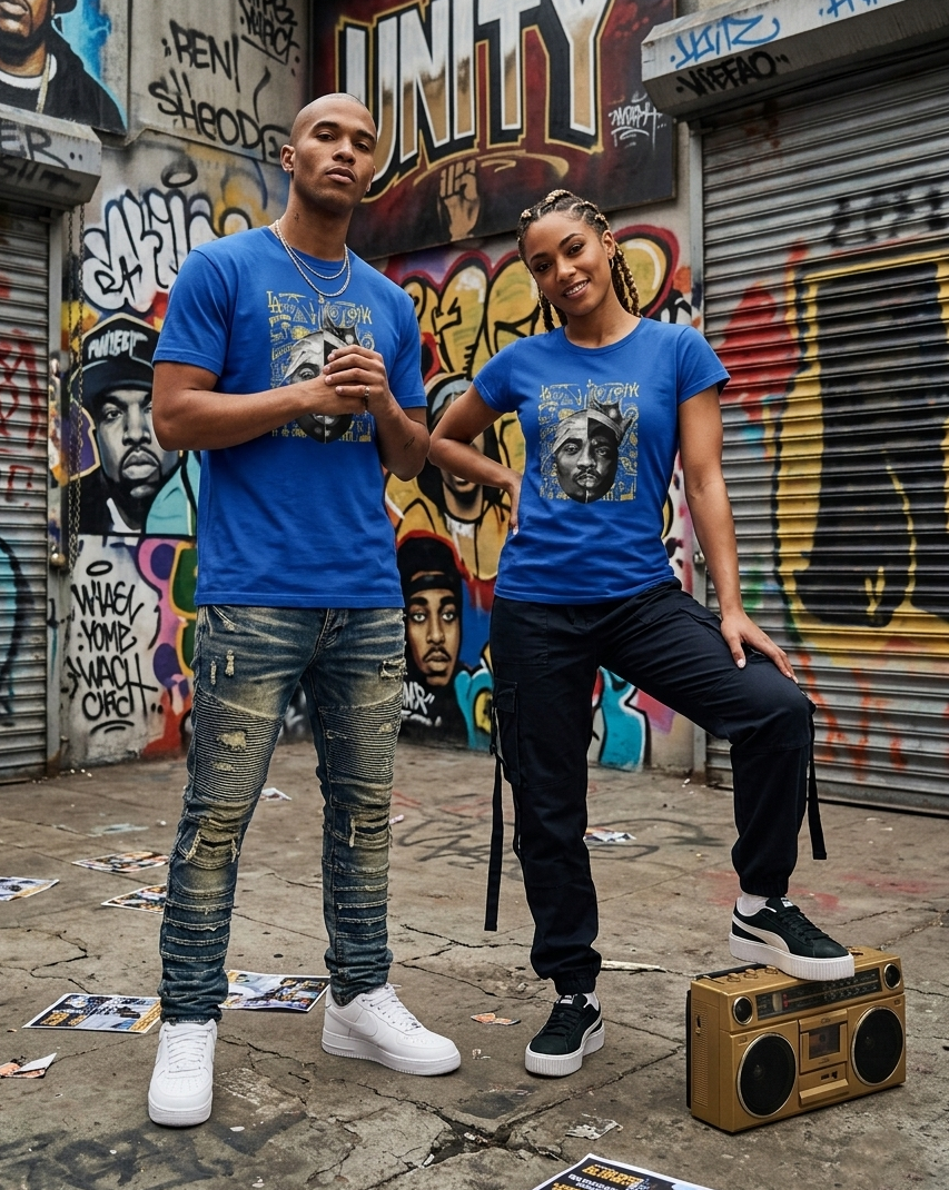 Tupac Biggie Regular & Fitted T-Shirt